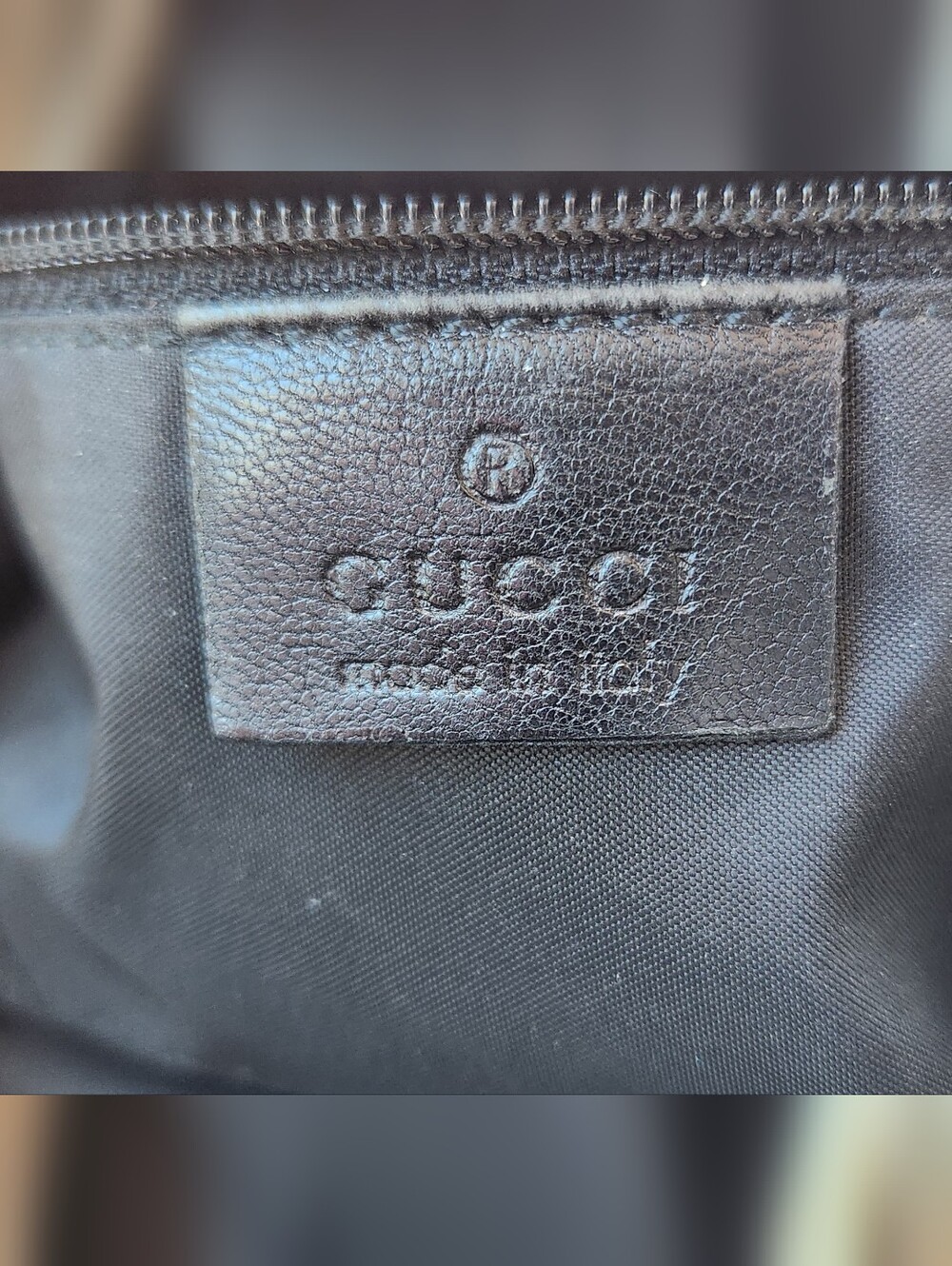 Authentic Gucci Snakeskin Drawstring Shoulder Bag - Picture 14 of 14